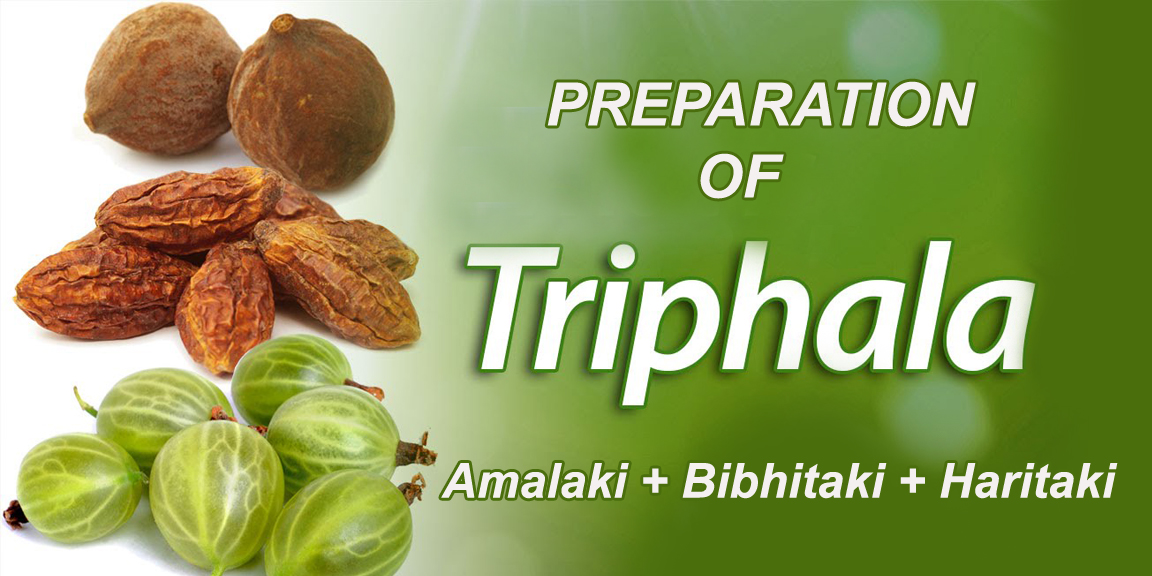 PREPARATION OF TRIPHALA CHURNA